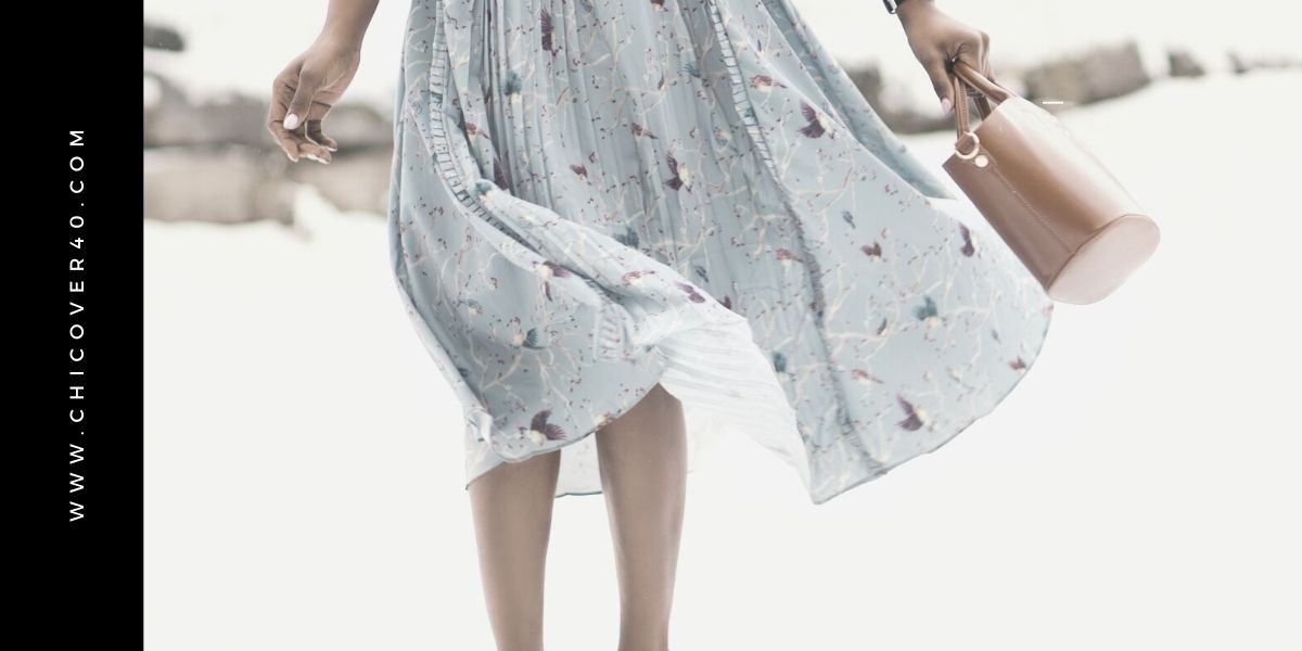 how to wear flared skirts over 40